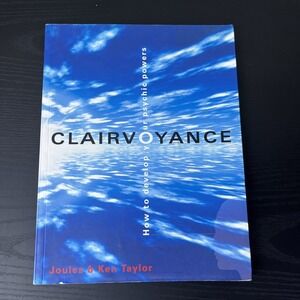 Clairvoyance by Joules Taylor Paperback Book Psychic Spiritual Guide